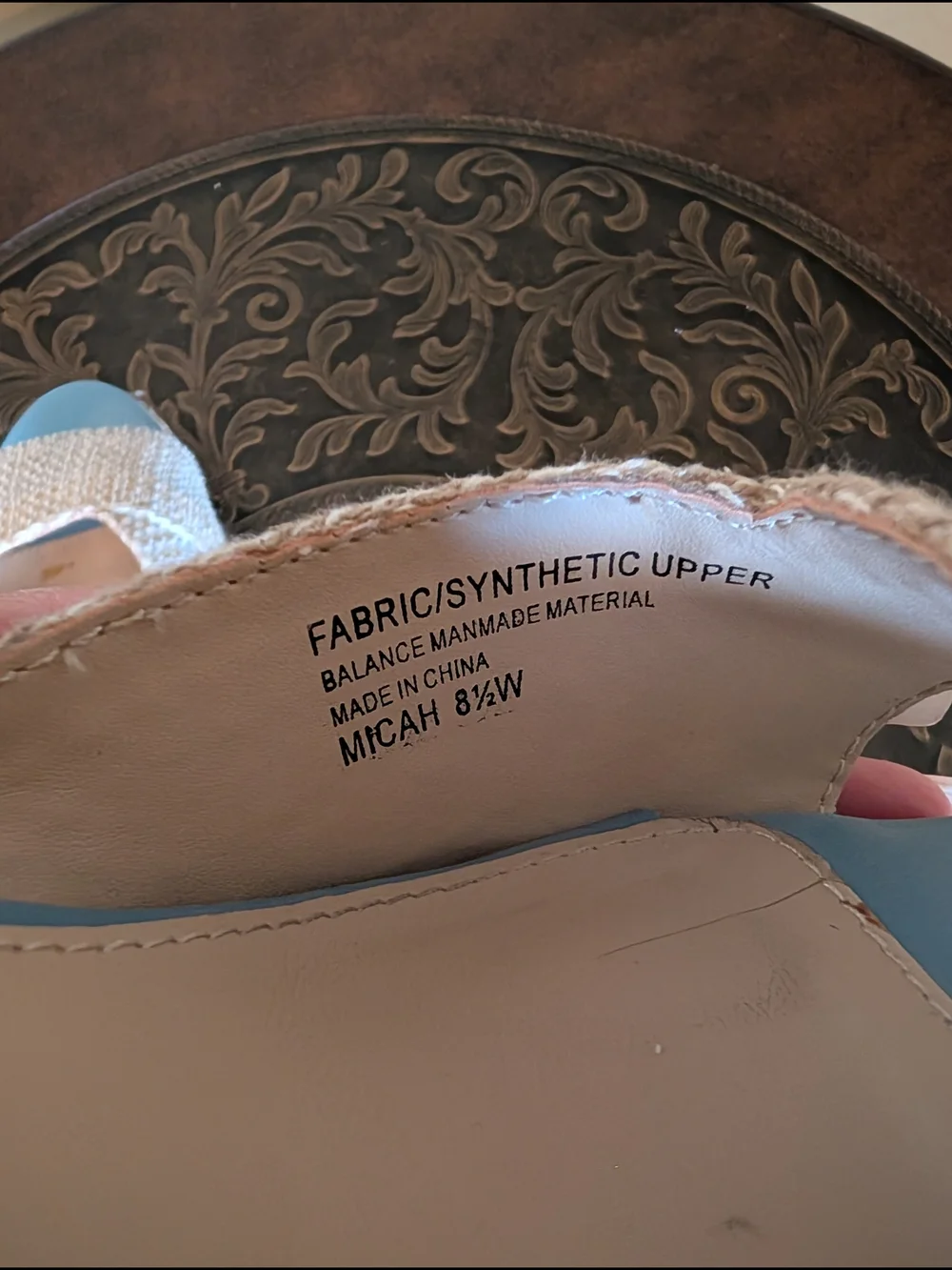 Micah Wedge Sandal